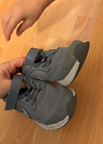 29 Beden gri Renk Orijinal Nike Gri Erkek Çocuk Spor Ayakkabısı Velcro