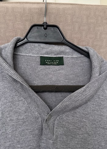 Zara Man Düğmeli Erkek Polo Tişört - Görsel 2