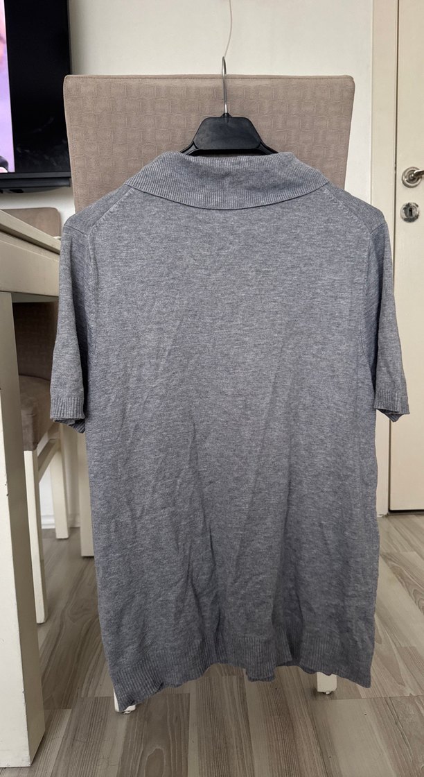 Zara Man Düğmeli Erkek Polo Tişört - Görsel 3