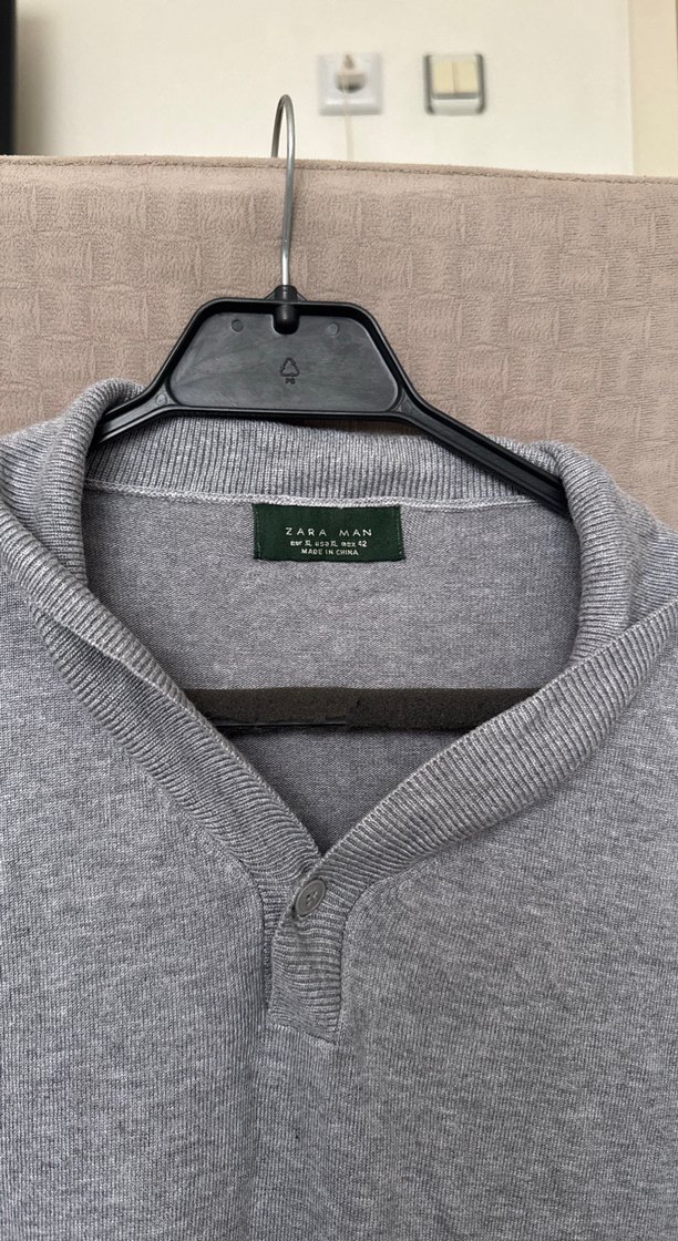 Zara Man Düğmeli Erkek Polo Tişört - Görsel 2