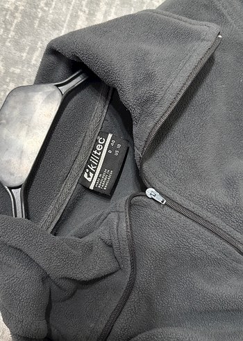 Orijinal Killtec Gri Yarım Fermuarlı Erkek çocuk Polar Sweatshir - Görsel 3
