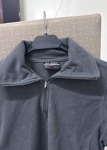 Orijinal Killtec Gri Yarım Fermuarlı Erkek çocuk Polar Sweatshir - Görsel 2