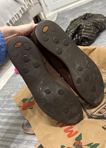 Vintage Kahverengi Erkek Ayakkabı Bağcıkları - Görsel 4