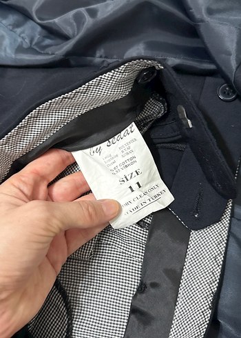 Klasik Siyah Çocuk Erkek Takım Elbise - Görsel 5