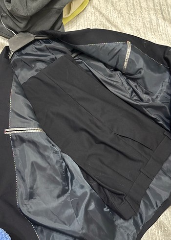 Klasik Siyah Çocuk Erkek Takım Elbise - Görsel 3