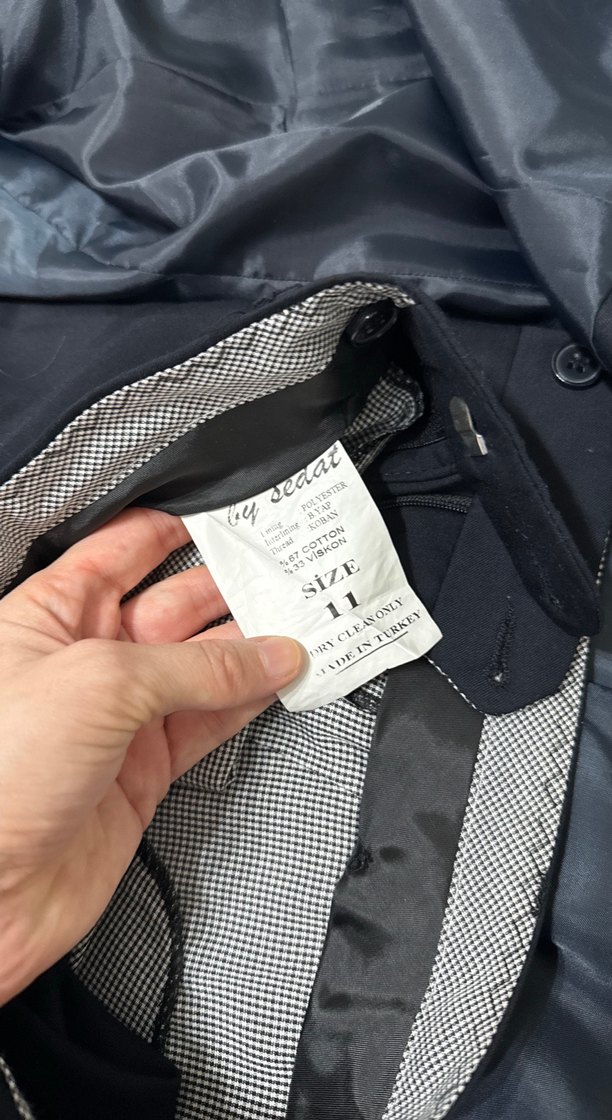 Klasik Siyah Çocuk Erkek Takım Elbise - Görsel 5