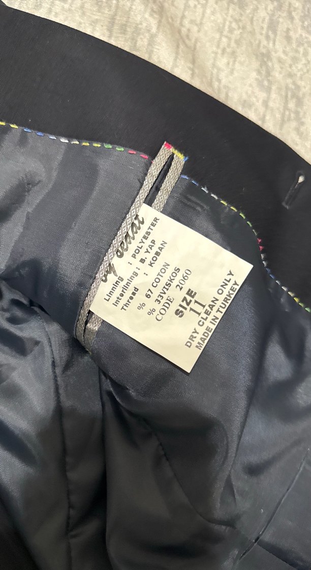 Klasik Siyah Çocuk Erkek Takım Elbise - Görsel 4