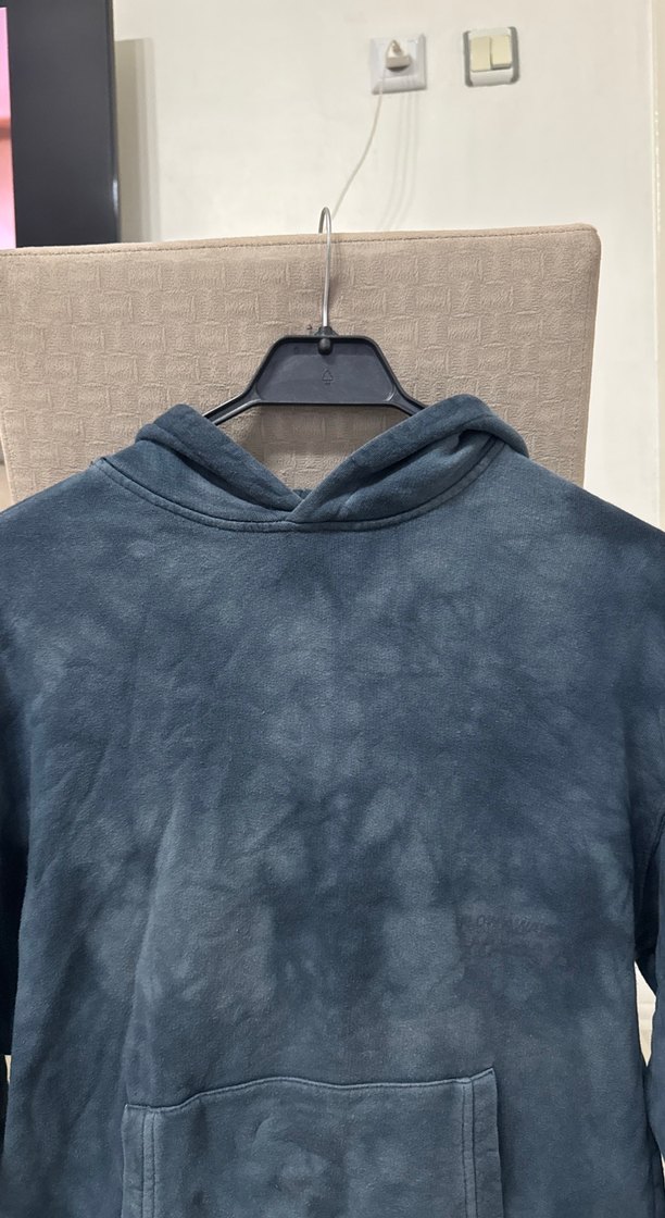 Orijinal zara çocuk Gri Batik Desenli Sweatshirt - Görsel 2