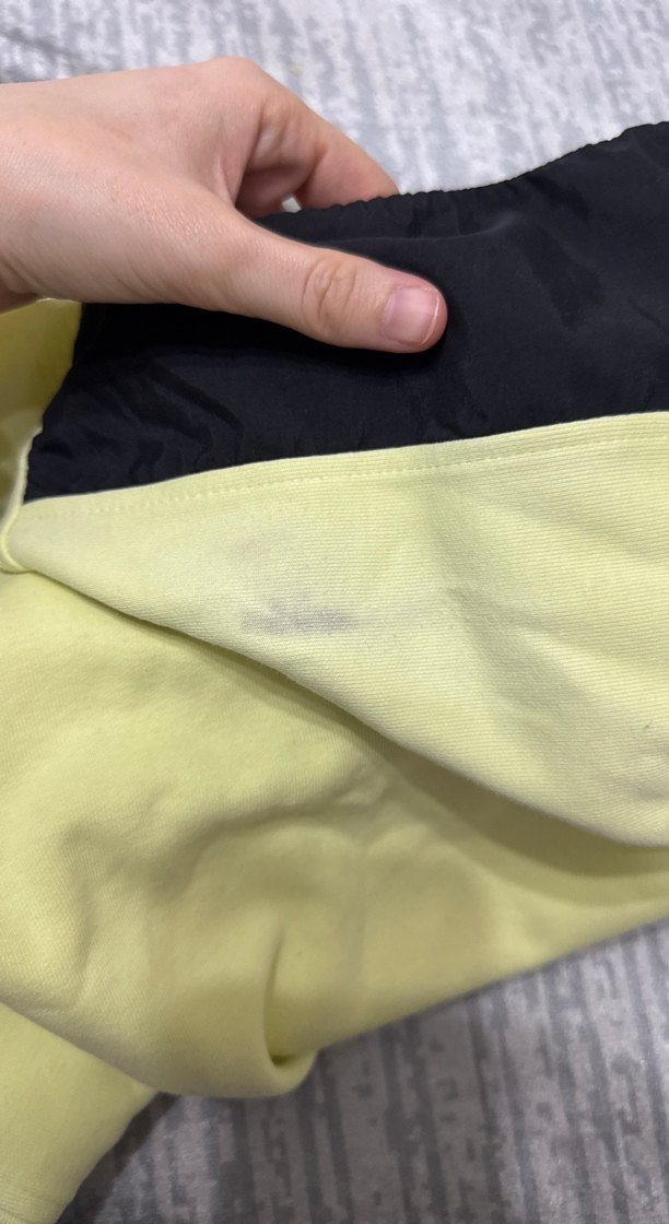 Orijinal Zara Sarı Kapüşonlu Kemerli çocuk sweatshirt - Görsel 5