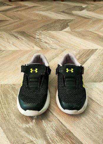 26 Beden under armour unısex Çocuk Cırt Cırtlı Spor Ayakkabı