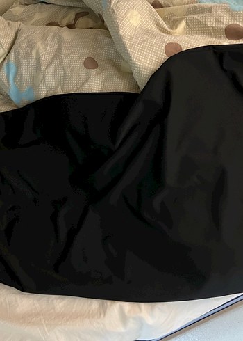 La & Vetta Siyah Maxi Basic Uzun Etek - Görsel 2