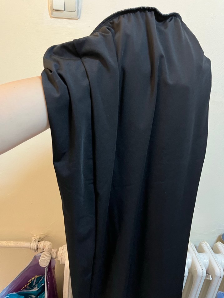 La & Vetta Siyah Maxi Basic Uzun Etek - Görsel 3