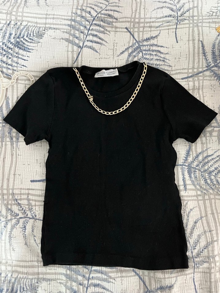 Altın Zincir Detaylı Kadın Body Zinciri - Görsel 3