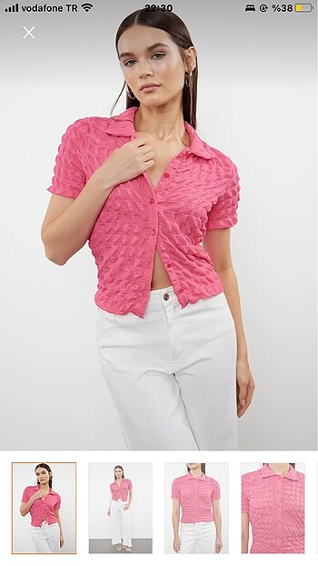 pembe gömlek - Görsel 2