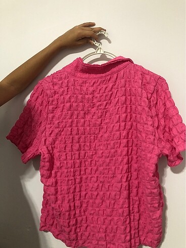 pembe gömlek - Görsel 5