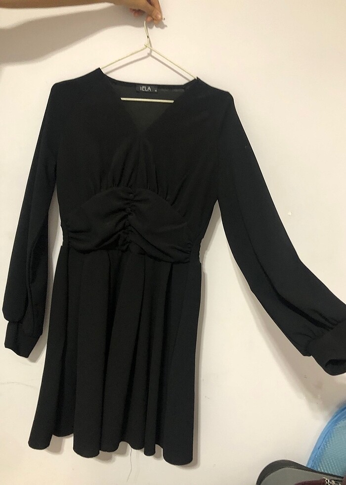 Siyah elbise - Görsel 3