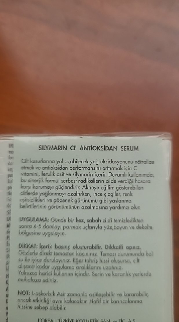 SKIN CEUTICALS  SILYMARIN CF ANTIOKSIDAN SERUM 15 ML - Görsel 2