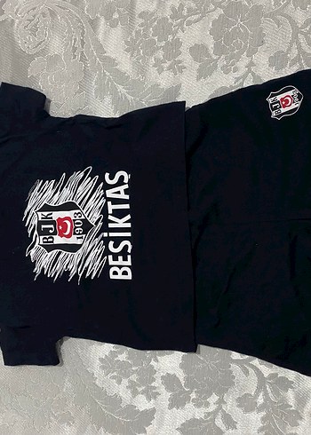 Beşiktaş Baskılı Siyah Çocuk Atlet - Görsel 2