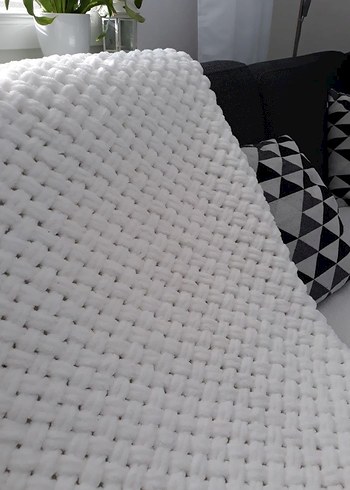 Gri Örgü Çocuk Battaniyesi - Görsel 4