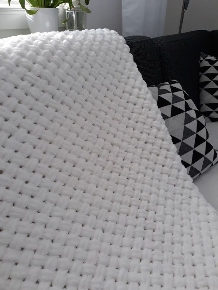 Gri Örgü Çocuk Battaniyesi - Görsel 4