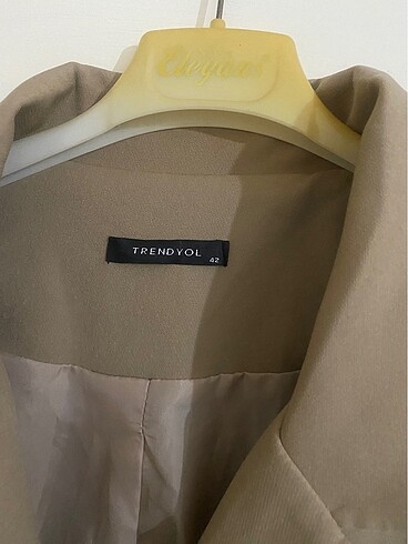 xl Beden camel Renk Blazer ceket