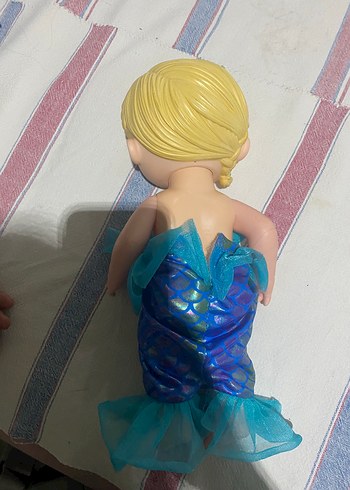 Beden Mavi Deniz Kızı Bebek Oyuncak