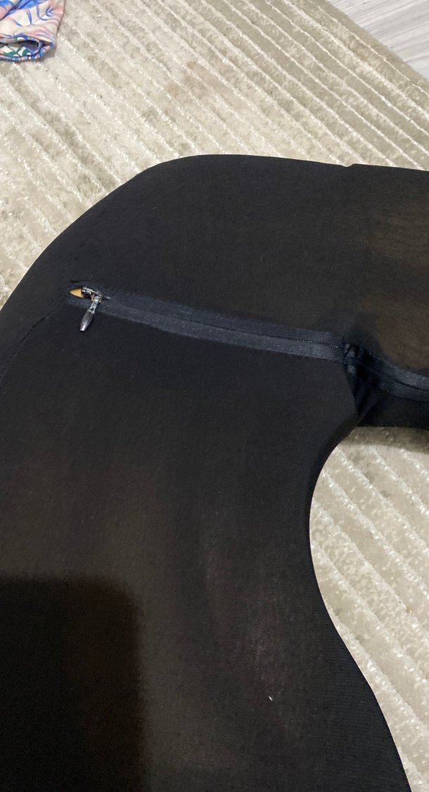 Siyah Emzirme ve Hamilelik Yastığı - Görsel 4