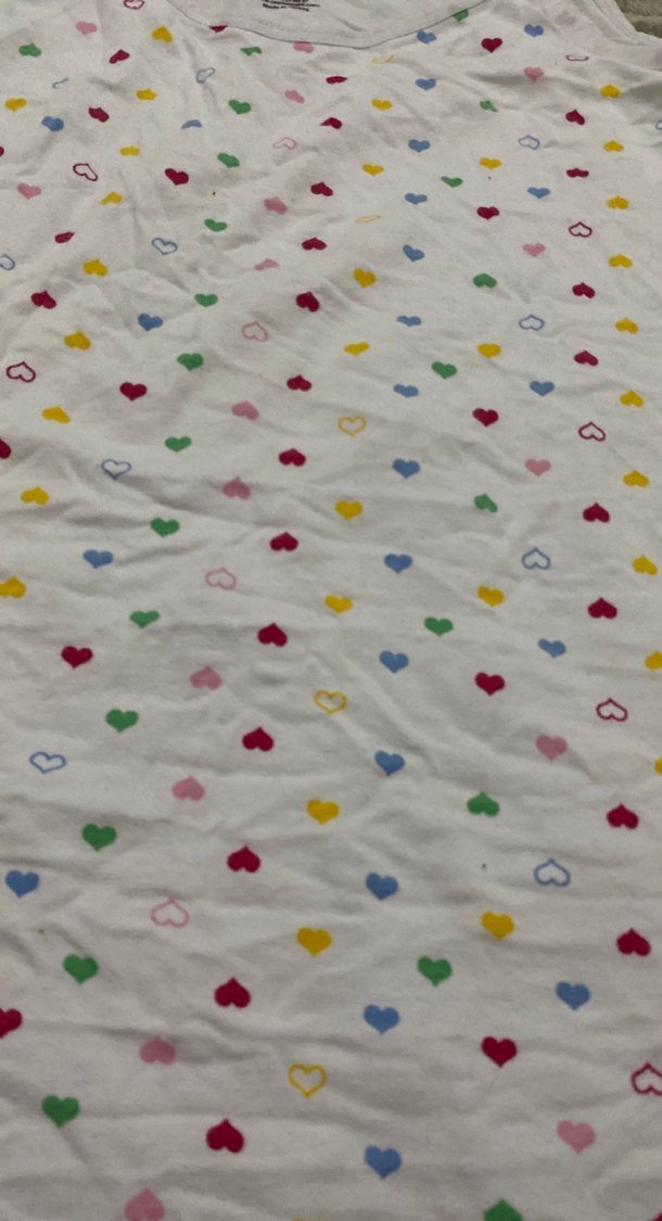 Çok Renkli Desenli Kız Çocuk Atlet - Görsel 2