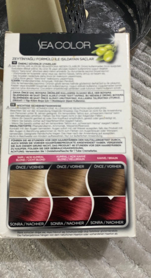 5.65 Çilek Kırmızısı Kalıcı Saç Boyası - Görsel 2