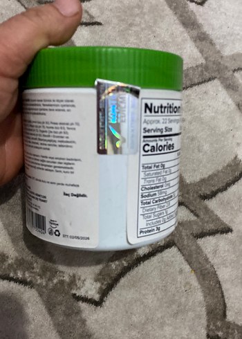 Trendy Foods Yeşil Alkalin Toz 360g - Görsel 5