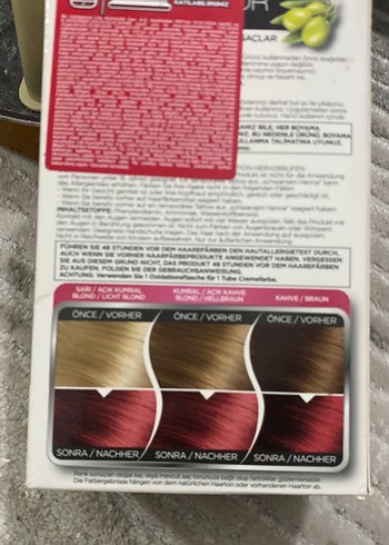 5.65 Çilek Kızılı Kalıcı Saç Boyası - Görsel 2