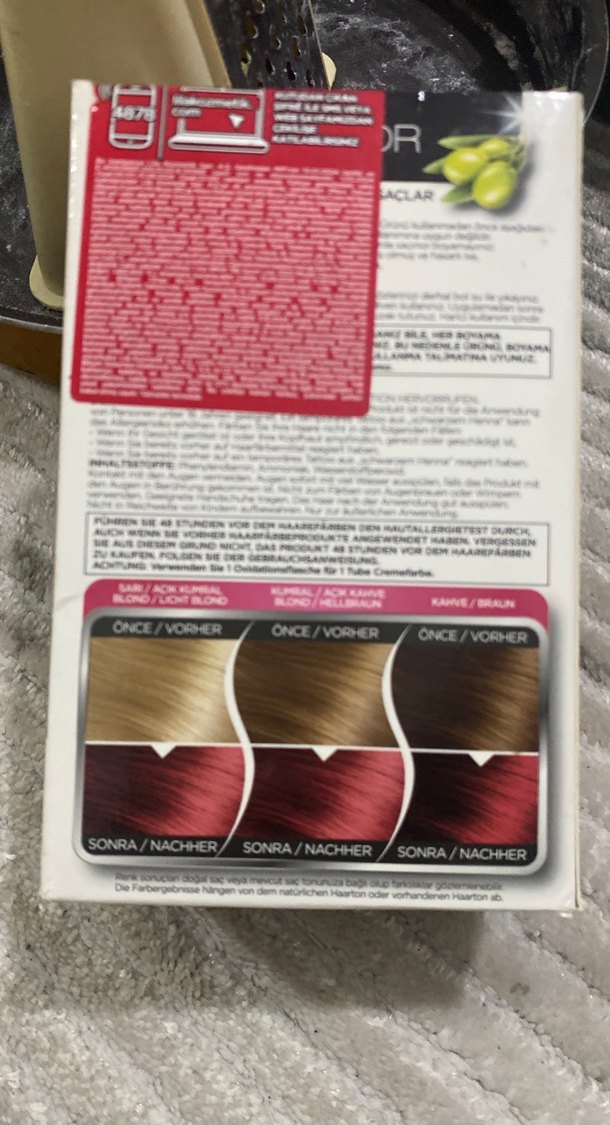 5.65 Çilek Kızılı Kalıcı Saç Boyası - Görsel 2