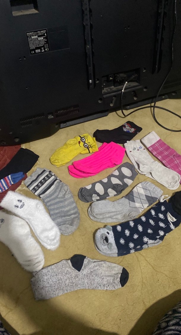 Nakışlı Beyaz  çorap çeşitleri - Görsel 2