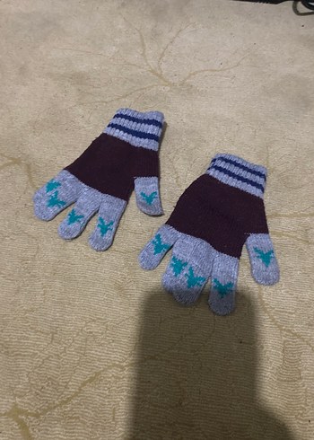 Kız Çocuk Örgü Eldivenler - Görsel 2