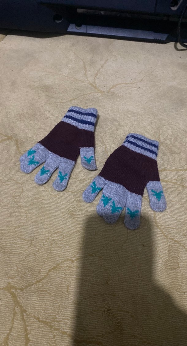 Kız Çocuk Örgü Eldivenler - Görsel 2