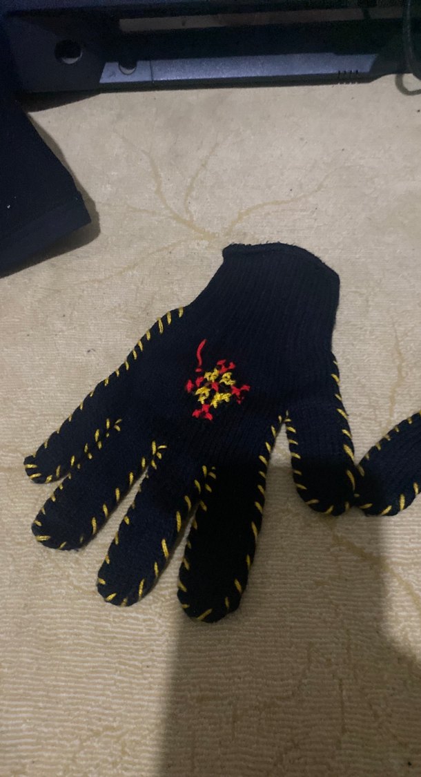 Nakışlı Bohem Stil bayan Eldiveni - Görsel 2