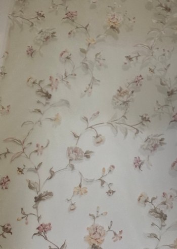 Nakışlı Bej Gri Tül Perde - Görsel 2