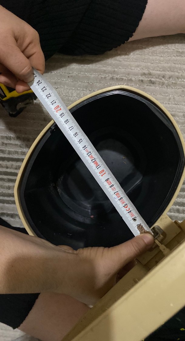 Bej Pedallı Hasır Desenli Çöp Kutusu - Görsel 4