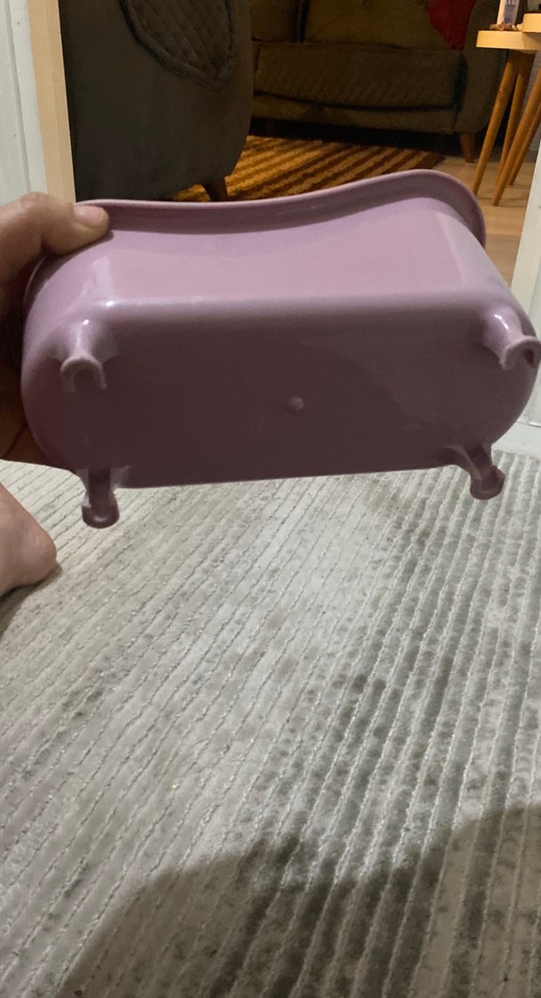 Pastel Mor Bebek Küveti dekrsyon - Görsel 3