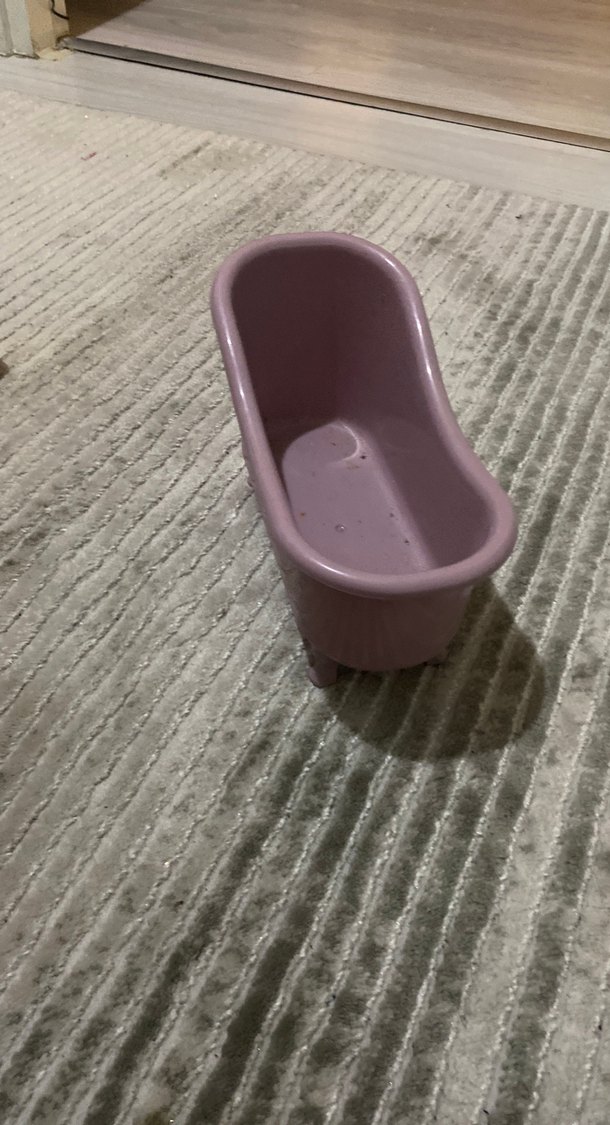 Pastel Mor Bebek Küveti dekrsyon - Görsel 2