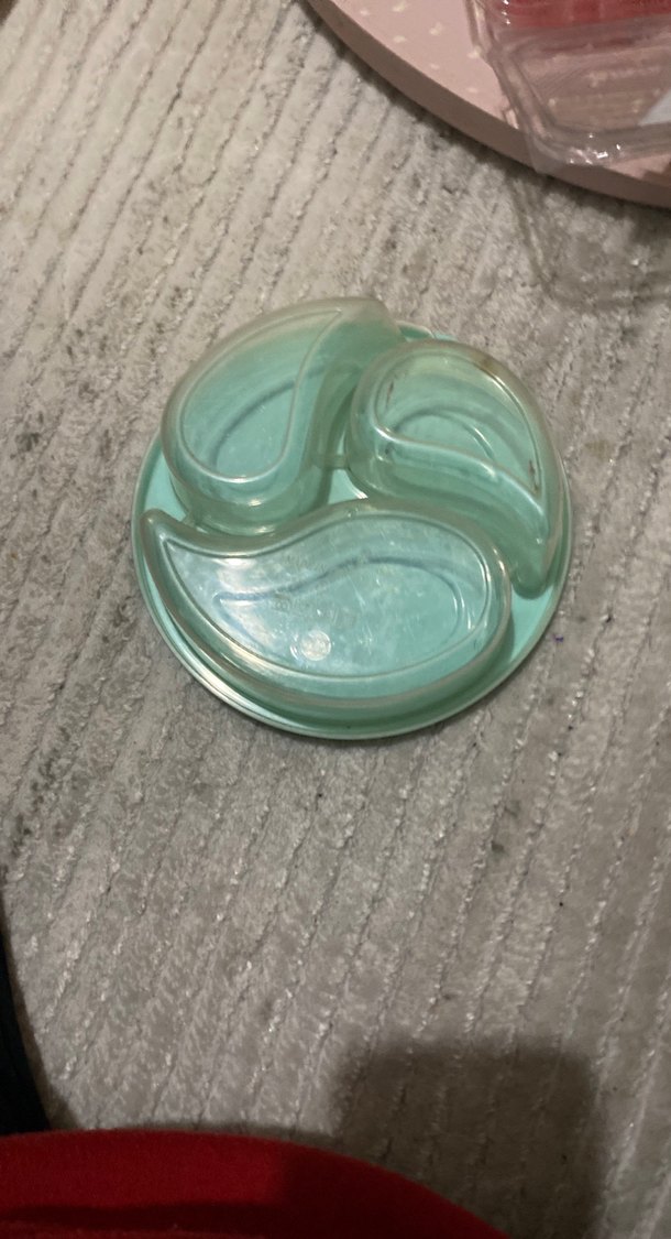 Turkuaz Pastel saklama  kabı - Görsel 2