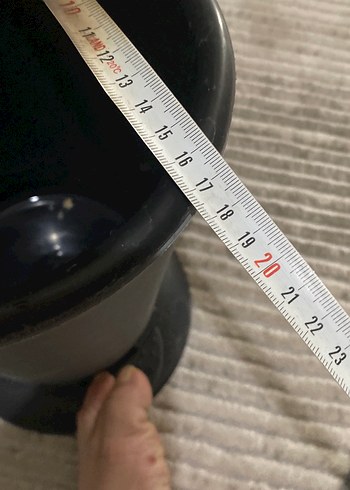 Siyah Kapaklı Çöp Kovası - Görsel 5