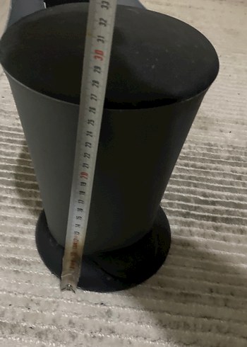 Siyah Kapaklı Çöp Kovası - Görsel 3