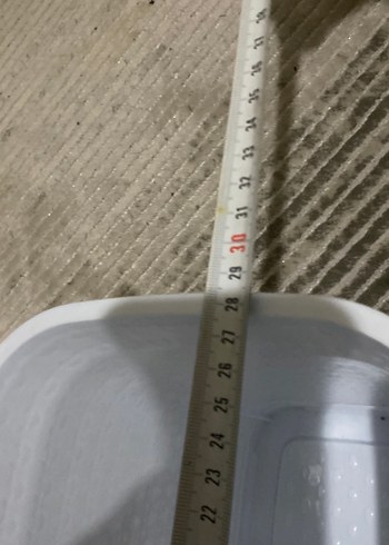 Gri Beyaz Kapaklı Saklama Sepeti - Görsel 4