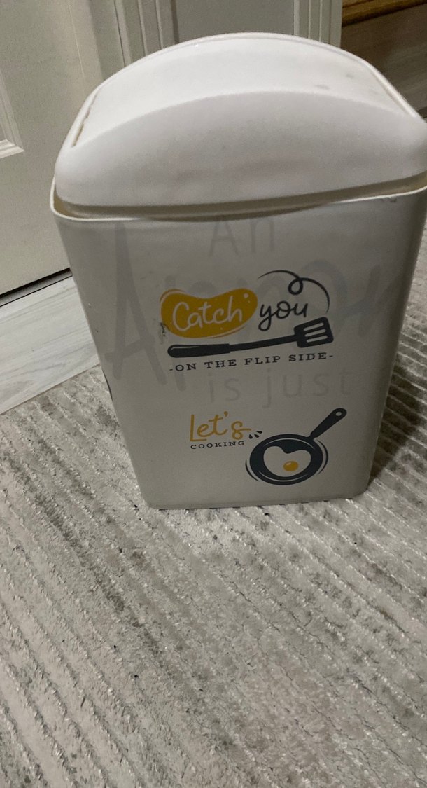 Beyaz Mutfak Atık Kutusu - Görsel 3