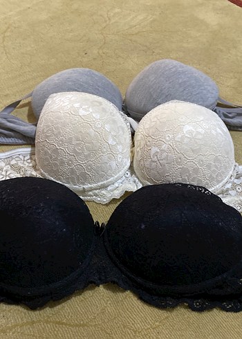 Bohem Tarz Üçlü Sütyen Seti - Görsel 2