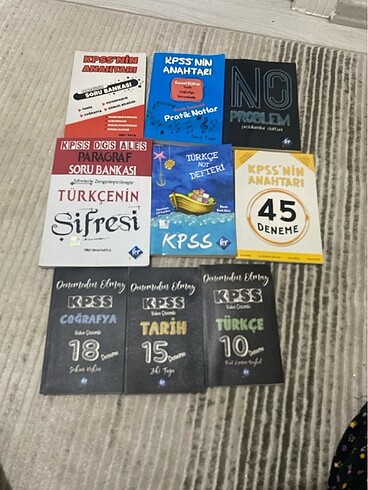 KPSS kitapları