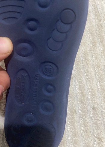 36 Beden pembe Renk Kız Çocuk Pembe Bantlı Terlik