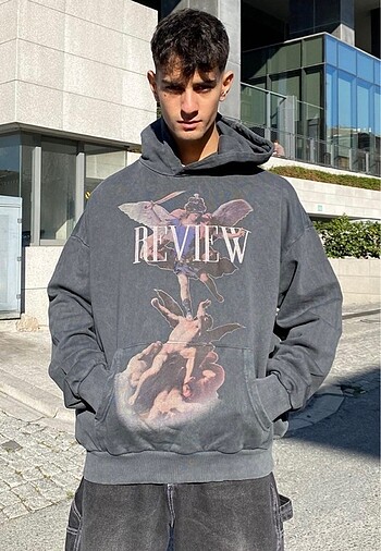 Review oversize sweatshirt