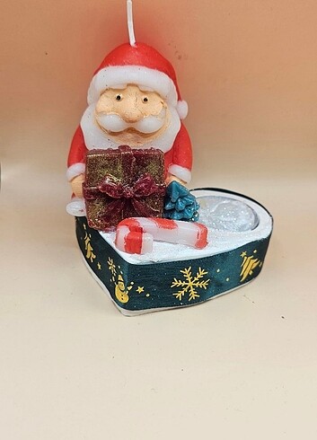  Beden Renk Noel baba tasarım mum 
